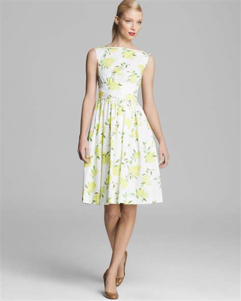 Lyst Kate Spade New York Lyric Dress In Yellow