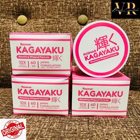 Rosmar Kagayaku Bleaching Whipped Formula Cream Shopee Philippines