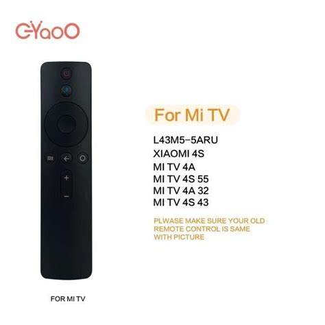 Télécommande vocale XMRM 006 pour Xiaomi Mi Box TV Stick MDZ 22 AB MDZ