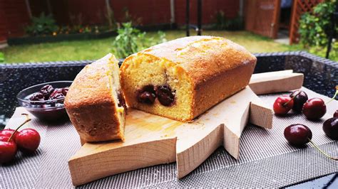 Cherry Loaf Cake Youtube