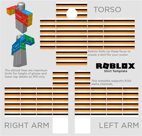 Roblox Striped Shirt Template Paul Ayala