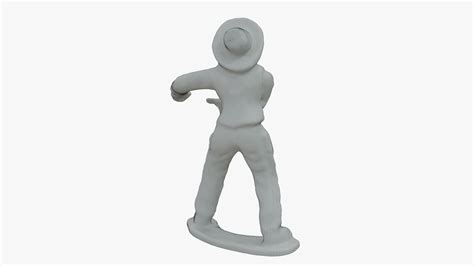 Plastic Cowboy Toy 06 Model - TurboSquid 2054669