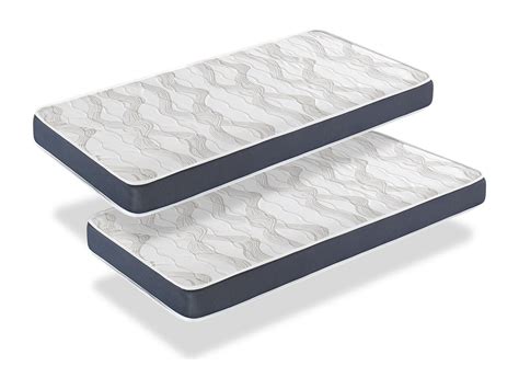 LOT 2X matelas mousse ORION CONFORT 90x180 Épaisseur 14 CM