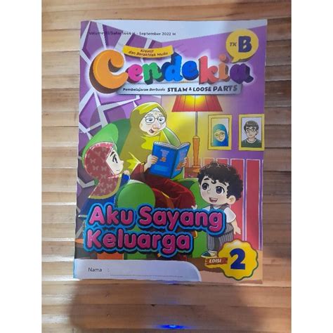 Jual Majalah Bulanan Tk Ra Paud Cendikia Tk B September Ed