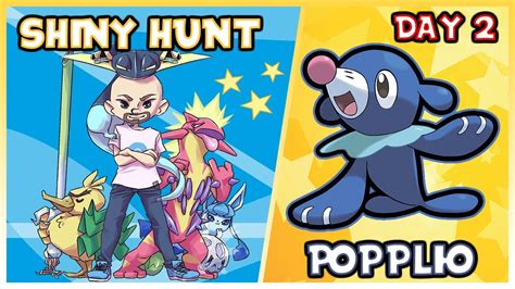 Shiny Popplio Hunt Eggs Masuda Method Shiny Charm Pokemon