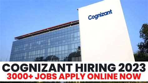 Cognizant Recruitment 2023 1200 Fresher Jobs Apply