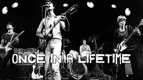 Talking Heads Once In A Lifetime [4k Hq A Cappella Version Lyrics