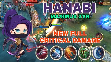 Op Hanabi New Full Critical Damage Emblem Set And Build Maximus