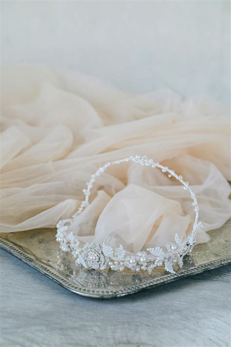 Tesora Collection Look Book Edera Jewelry Heirloom Lace Wedding