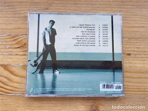 Lbum Cd Alex Ubago Qu Pides T Comprar Cds De M Sica Pop En