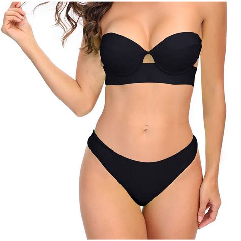 Kbkybuyz Women Swimsuits Piece Bikini Women S Hot Bikini Top Split