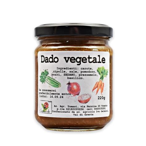 Dado Vegetale Bio Expo Prodotti Biologici E Naturali Trentini