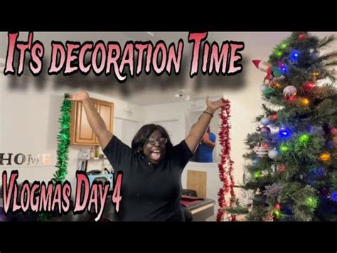 Vlogmas Day Decorating My Home Youtube