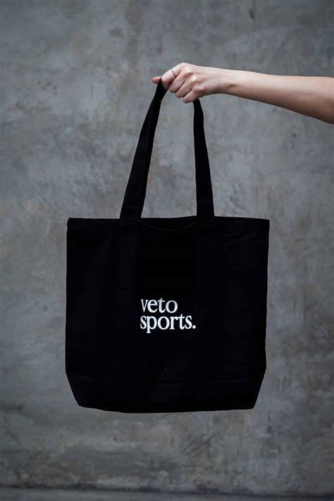 VETO SPORTS SIGNATURE TOTE - BLACK | Veto Sports