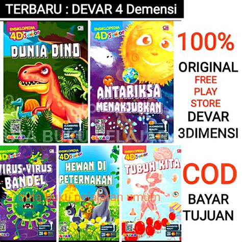 Jual Buku Cerita Anak Bergambar Ensiklopedia 4D Junior Antariksa Dunia