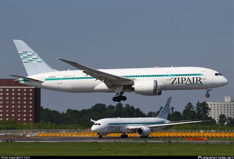 JA826J ZIPAIR Tokyo Boeing 787 8 Dreamliner Photo By RK ID 1287824