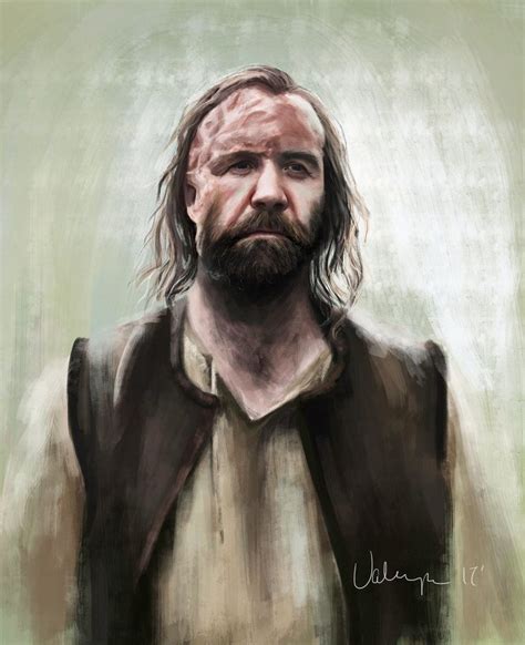 Sandor The Hound Clegane Russianvalt Game Of Thrones Artwork