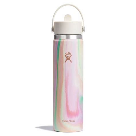 Hydro Flask Oz Wide Mouth W Flex Straw Cap Sugar Crush Bushtukah