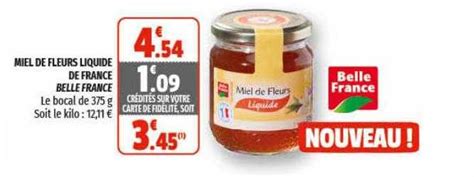 Promo Miel De Fleurs Liquide De France Belle France Chez Coccinelle