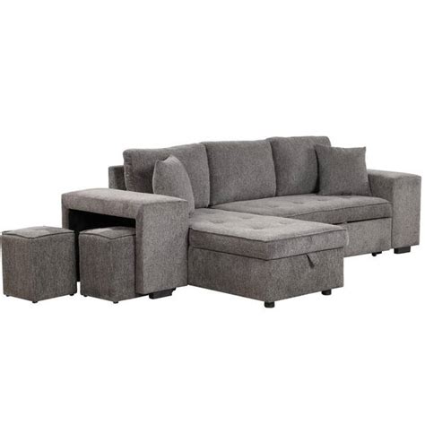 Magic Home In Square Arm Seater Sofa In Knox Charcoal Cs