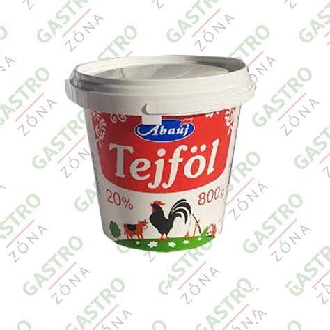 Tejföl 20% 800g vördös Gazda - Gastro Zóna