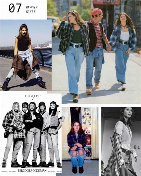 11 Tendencias de moda que TODA chica cool de los 90 siguió Moda de