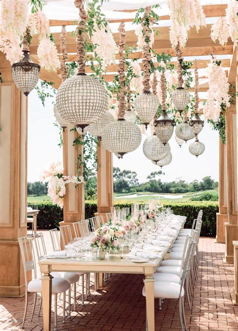 Flower Chandelier Hanging Wedding Decorations Ceiling Wedding Decor