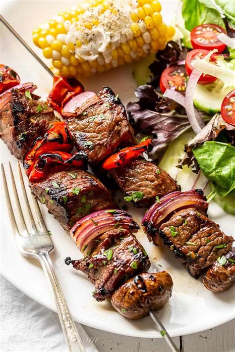 Steak Kabobs Saving Room For Dessert