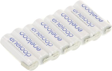 Pack De Piles Rechargeables 8x LR6 AA NiMH Panasonic 126508 9 6 V