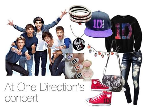 At One Directions Concert By Infinitive One Direction Liked On Polyvore Featuring Claires