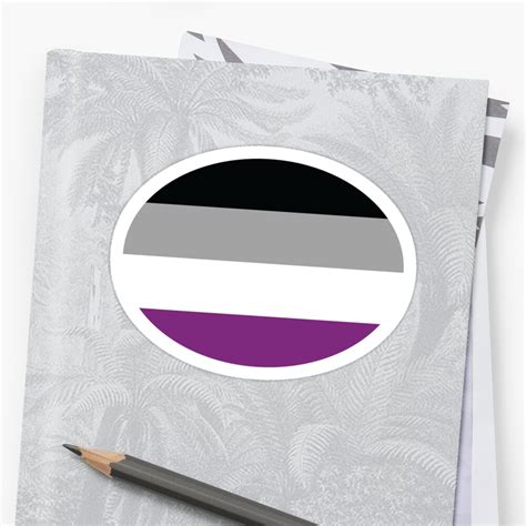 Asexual Pride Flag Sticker By Showyourpride Redbubble