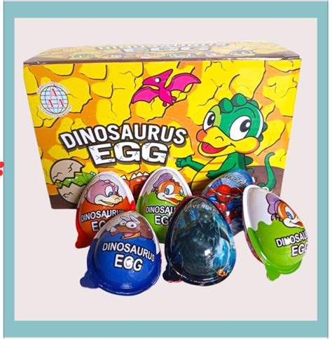 DINOSAURUS EGG COKELAT COMPOUND ISI 30PCS Lazada Indonesia