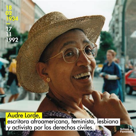 Audre Lorde Escritora Afroamericana Feminista Lesbiana Y Activista