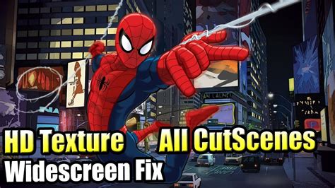 Ultimate Spider Man All Cutscenes Hd Texture Widescreen Hack Youtube