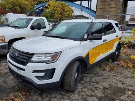 2017 Ford Explorer Police Interceptor 2 Allsurplus