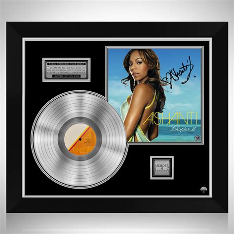 Ashanti - Chapter II Platinum LP Limited Signature Edition Custom Frame ...