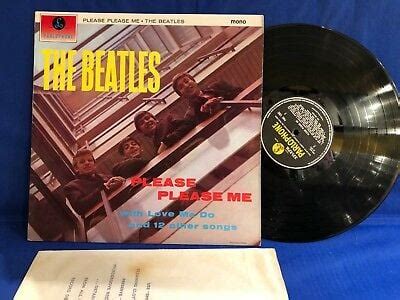 Popsike The Beatles Please Me Mono Pmc Orig Uk Lp Near Mint