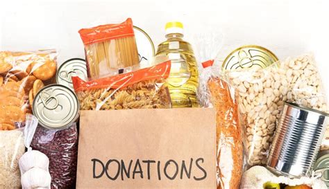 Food Donations Stock Photo Image Of Help Charity Assistance 271169798