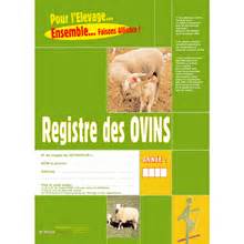 REGISTRE ELEVAGE OVIN 50 FICHE Journaux Et Registres Alliance Elevage