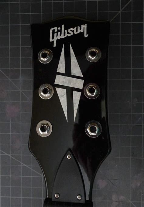 Gibson Headstock Logo Split Diamond Vinyl Decal Inlay set in | Etsy