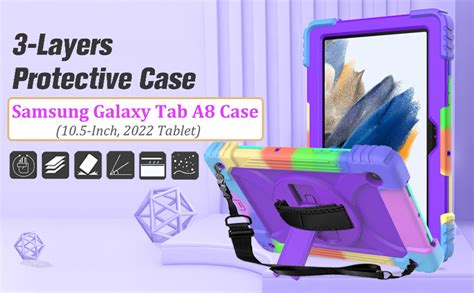 Amazon BMOUO Case For Samsung Galaxy Tab A8 10 5 Inch 2022 Galaxy