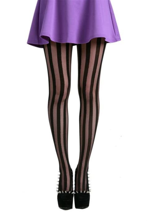 Pamela Mann Sheer Stripe Tights