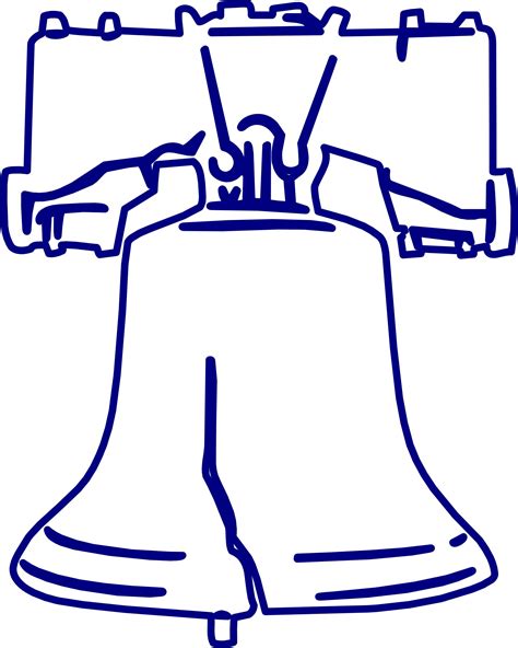 Liberty Bell Silhouette at GetDrawings | Free download