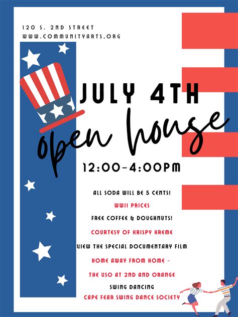 4th Of July Open House Celebration At The Hannah Block Historic USO