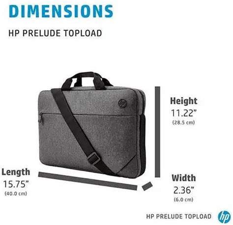 Hp Prelude 15 6 Topload Laptop Bag 14 50 L Capacity Handle Luggage Strap Shoulder Strap