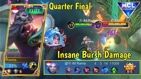 Insane Burst Damage Build Luo Yi Tersakit Luo Yi Top Global