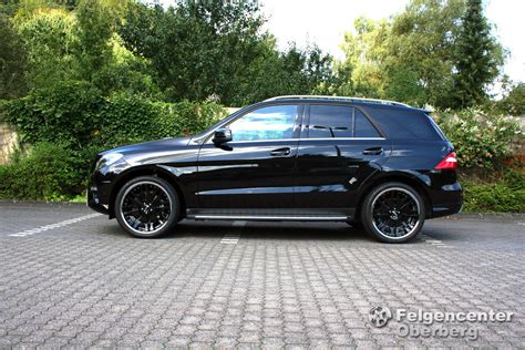 Alufelgen News Mercedes Ml W Mit Mh Disare Black In Zoll