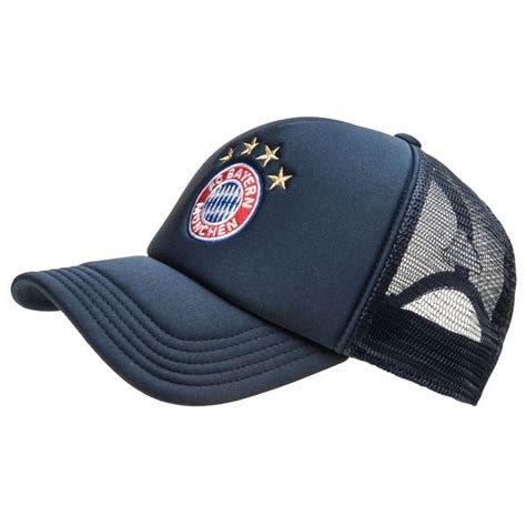 Bayern München Cap Trucker Navy Weiß unisportstore at