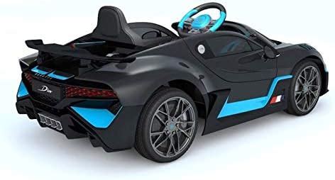 Coche El Ctrico Infantil Bugatti Divo V Mando Rc Negro Amazon Es