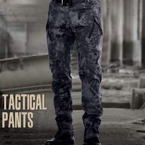 Tenue Professionnelle Pantalon Cargo Tactique Militaire De R Sistant